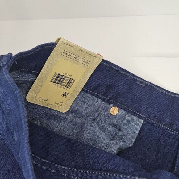 Levi's 501 Original 38x30 Jeans / Sits At Waist/Straight Leg - Ocean Cavern/ New - Picture 6 of 8